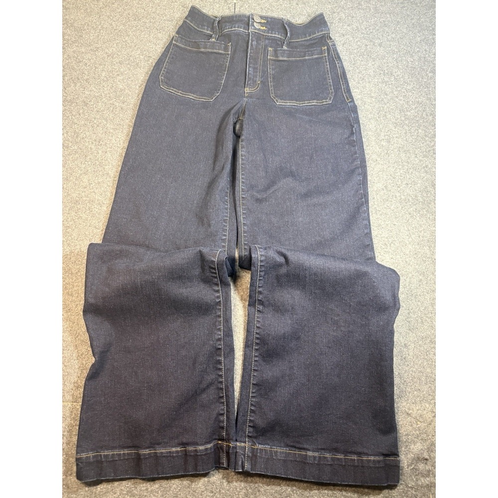 INC Denim Women's High Rise Wide Leg Jeans Size 4/27